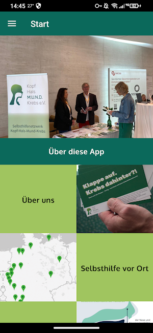 Kopf-Hals-Mund-Krebs Screenshot 1