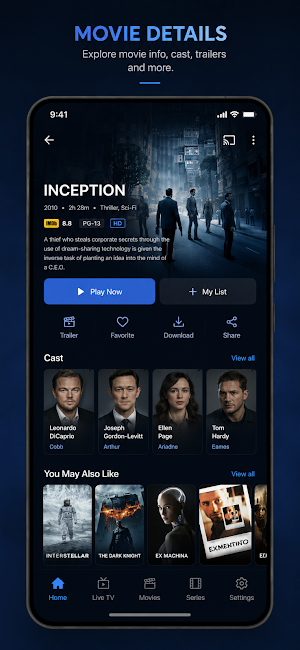 OTT Navigator IPTV Screenshot 1
