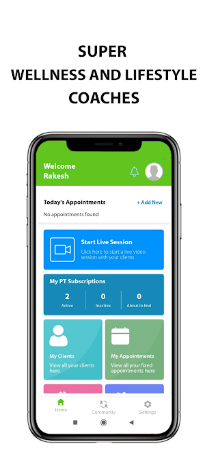 Super Wellness Coach Screenshot 0