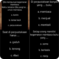 Soal Kelas 1 SD Tema 2 st 4