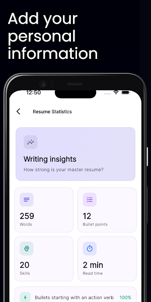 Resume Builder & ATS CV Maker Screenshot 3