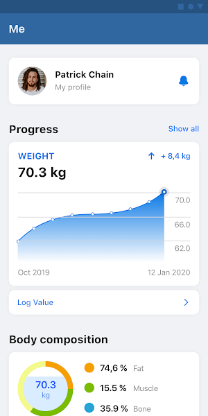 OptiMum Training Screenshot 2
