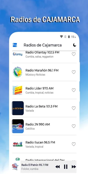 Radios de Cajamarca Screenshot 1