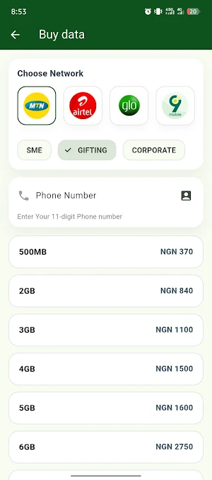 MrB Data Hub Screenshot 2