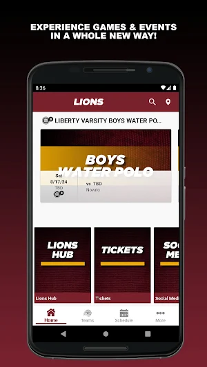 Liberty Lions Athletics Screenshot 0