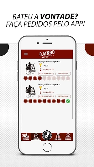 Django Hamburgueria Screenshot 2
