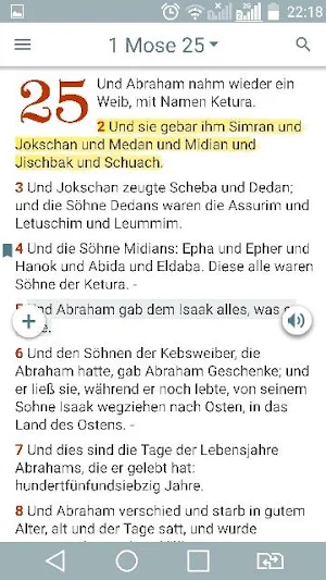 Elberfelder Bibel Screenshot 1
