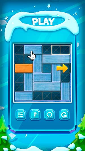 Move Ice Block: puzzle game Screenshot 0
