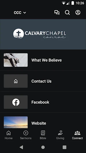 Calvary Chapel Conroe Screenshot 2