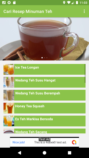 Cari Resep Minuman Teh Screenshot 1