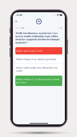 Ehliyet Sınav Soruları 2026 Screenshot 1