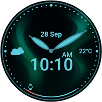 Aurora Sweep Watch Face