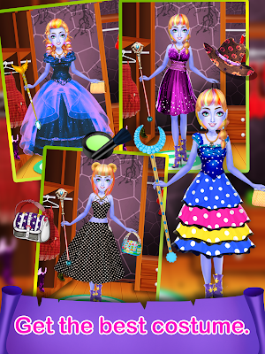 Halloween Scary Girl Makeup Salon - Free Game 2020 Screenshot 1
