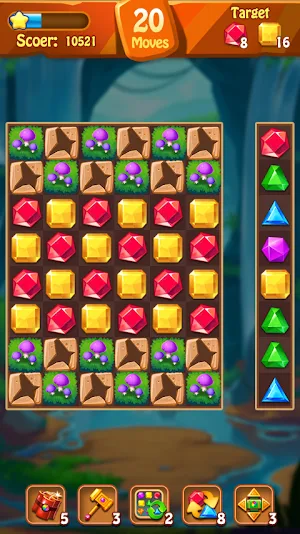 Jewels Original - Classical Match 3 Game Screenshot 2