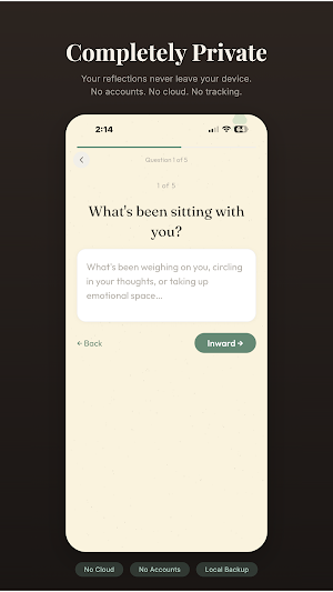 Ponderwell: Therapy Journal Screenshot 3