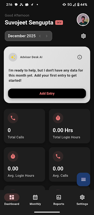 Advisor Desk Screenshot 0