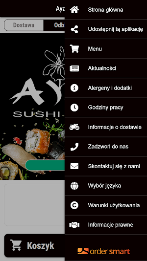 Ayame Sushi Screenshot 2