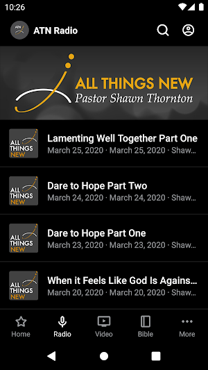 All Things New: Shawn Thornton Screenshot 1