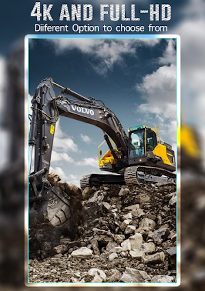 Excavator Wallpaper HD Screenshot 3