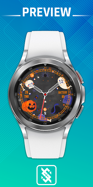 BFF48- Halloween Pumpkin Skull Screenshot 0