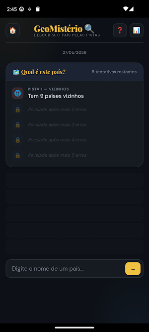 GeoJogos: Geografia Divertida Screenshot 3