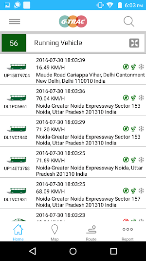 Gtrac Dashboard Screenshot 2