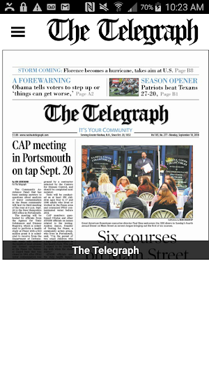 Nashua Telegraph Screenshot 0