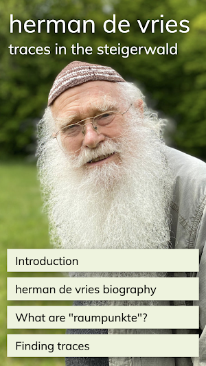 herman de vries: traces in the steigerwald Screenshot 0
