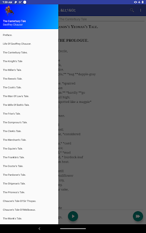 The Canterbury Tales: Geoffrey Chaucer (audiobook) Screenshot 1