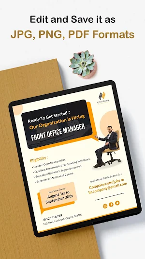 JobPost: Job Post Design Screenshot 1