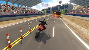 Bike VS Bus Free Racing Games – New Bike Race Game Screenshot 2