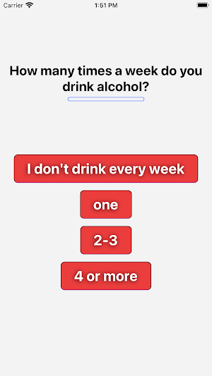 Am I an alcoholic or not? Screenshot 1