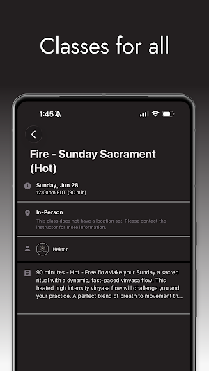 B-Hive Yoga Screenshot 3