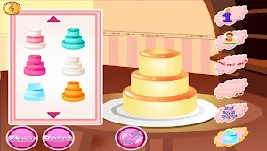 Cake Christmas Decoration game Screenshot 0