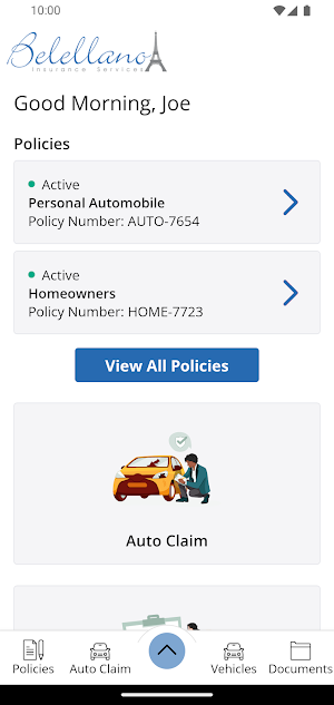 Belellano Insurance Services Screenshot 1