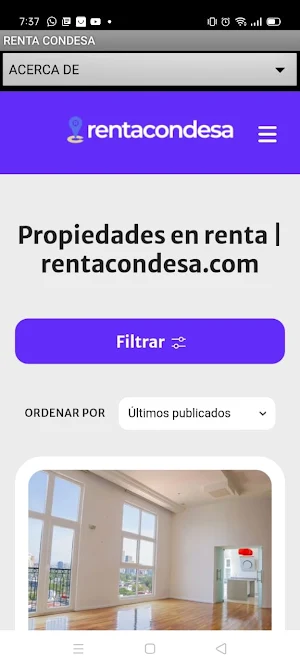 Renta Condesa Screenshot 2