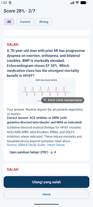 USMLE Prep Step 1 & 2 QBank Screenshot 2