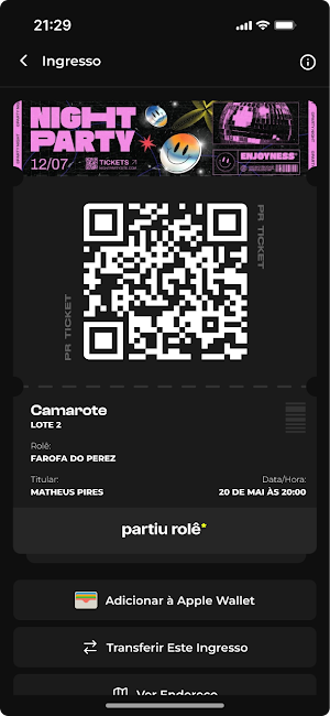 PartiuRolê! Screenshot 2