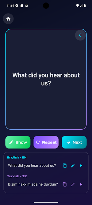 Natural Language Trainer Screenshot 3