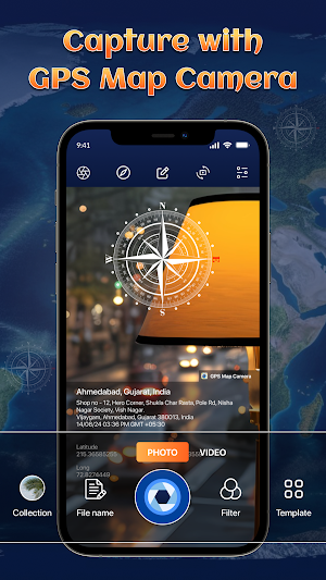 GPS Map Camera Screenshot 1