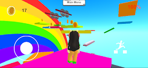 Rainbow Obby Parkour Screenshot 3