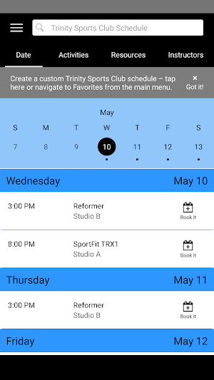 Trinity Sports Club Screenshot 2