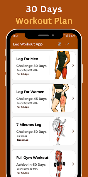 Leg Workouts : Leg Day Workout Screenshot 1