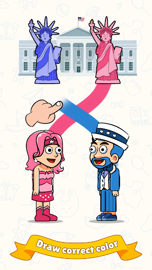Rush to Home: Draw Puzzle Screenshot 1