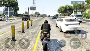 Traffic Bike City Driving Screenshot 0