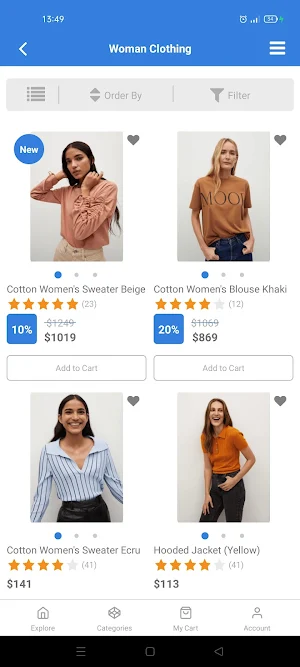MowShop Theme Screenshot 2