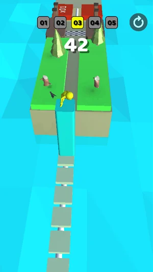 Stacky Dash : 3D Maze Puzzle Screenshot 2