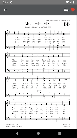 LifeWay Worship Hymnal Screenshot 1