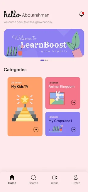 LearnBoost Screenshot 2
