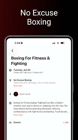 No Excuse Boxing Screenshot 3
